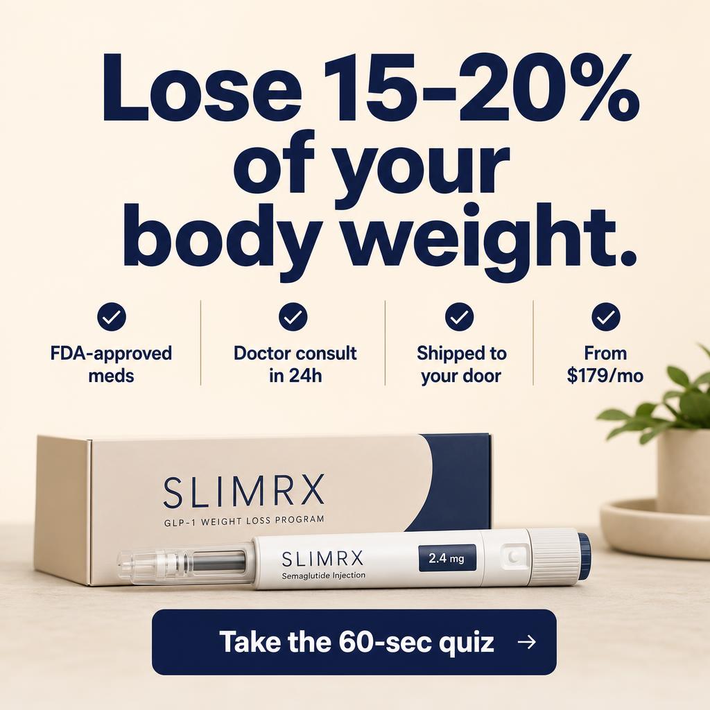 SlimRx — GLP-1 / Weight Loss ad creative by Healthy Scales