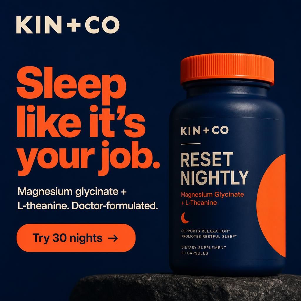 Kin+Co supplement ad creative